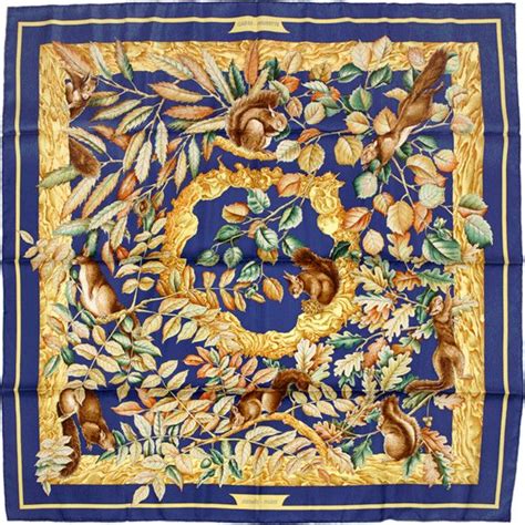 pre owned Hermes scarf